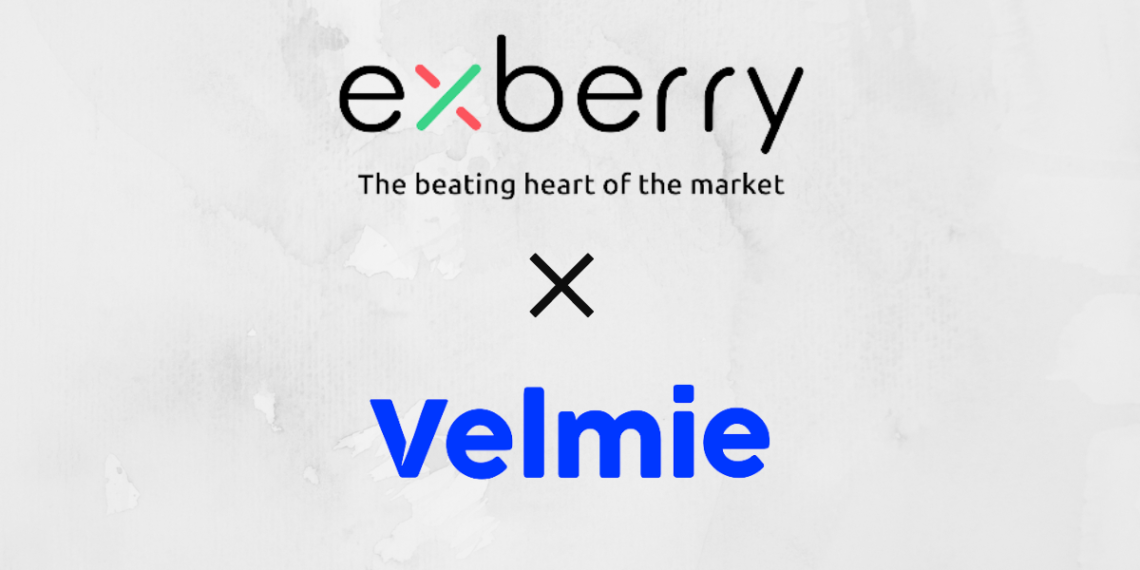 Exberry & Velmie Partner Up To Build Enterprise Software Serving Crypto Exchange Platforms