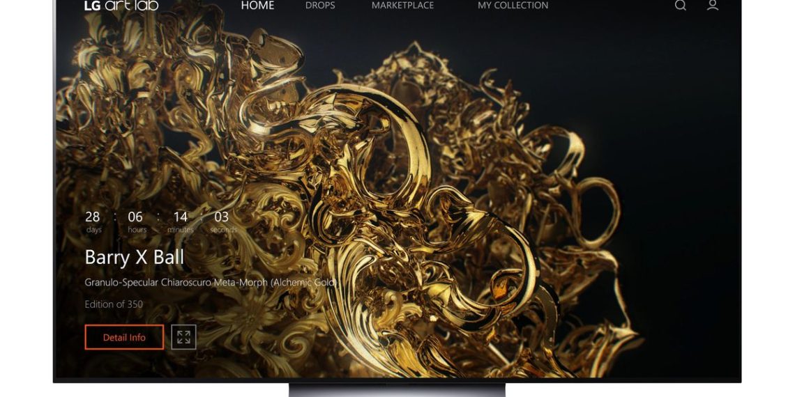 LG is bringing NFTs to its smart TVs