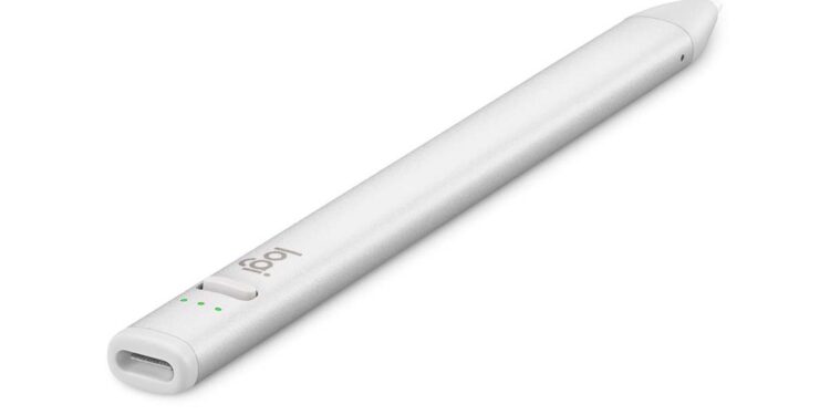 Logitech updates Crayon stylus with the USB-C port missing from the Apple Pencil