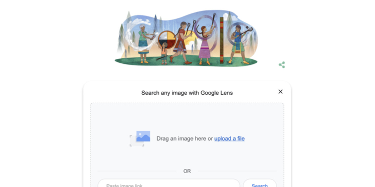 Google’s putting its Lens image search right on its home page