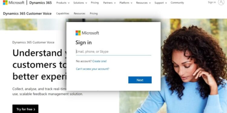 Hackers Abusing MS Dynamics 365 Customer Voice to Steal Credentials