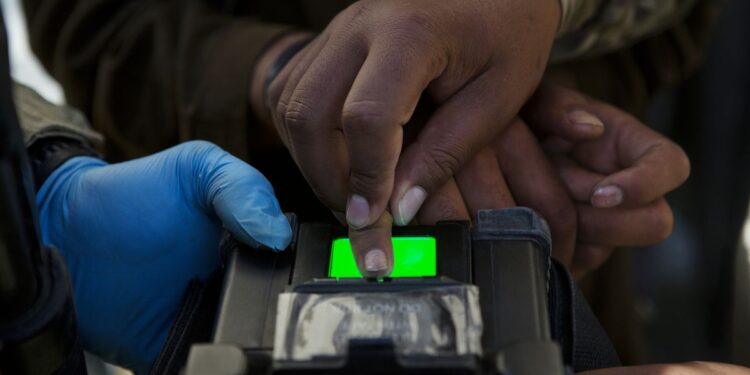 US military biometric capture devices loaded with data were sold on eBay