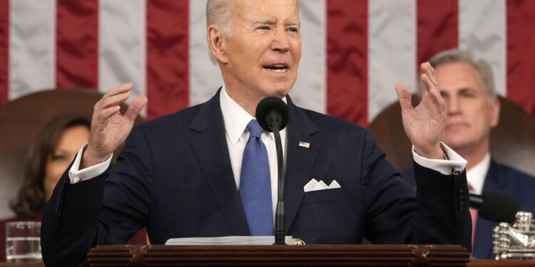 Biden rallies against Big Tech in State of the Union address