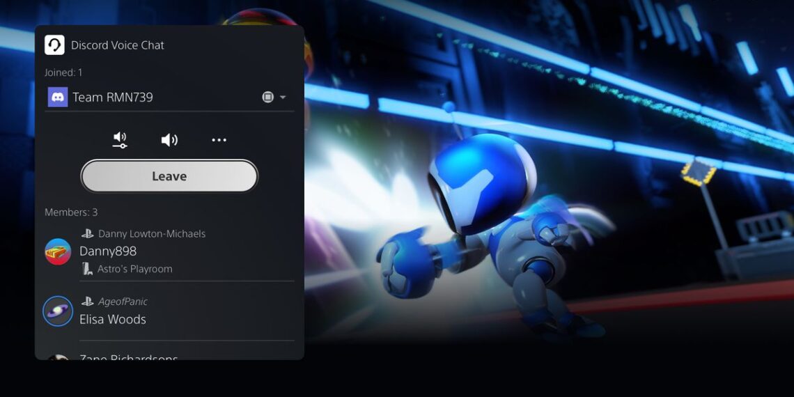 Discord arrives on PS5 for beta testers today