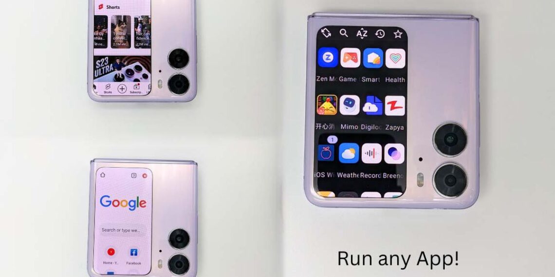 App turns Oppo’s Find N2 Flip cover display into a ‘fully functional mini phone’