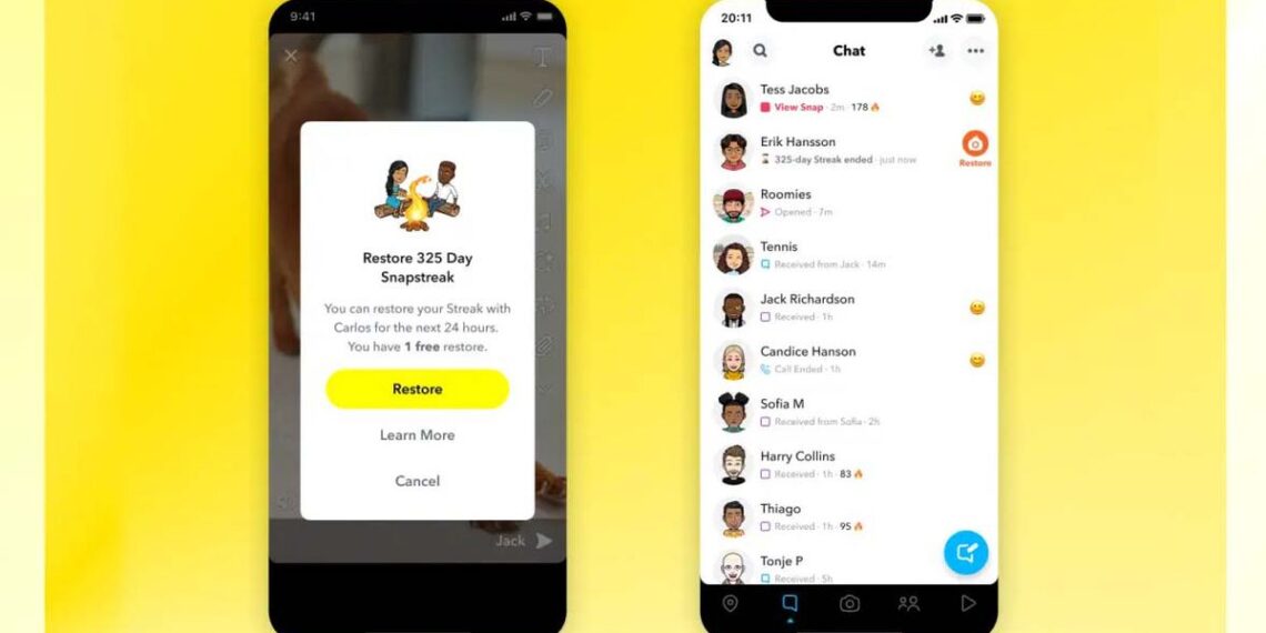 Snapchat’s Snapstreaks are about to get more flexible — for a fee