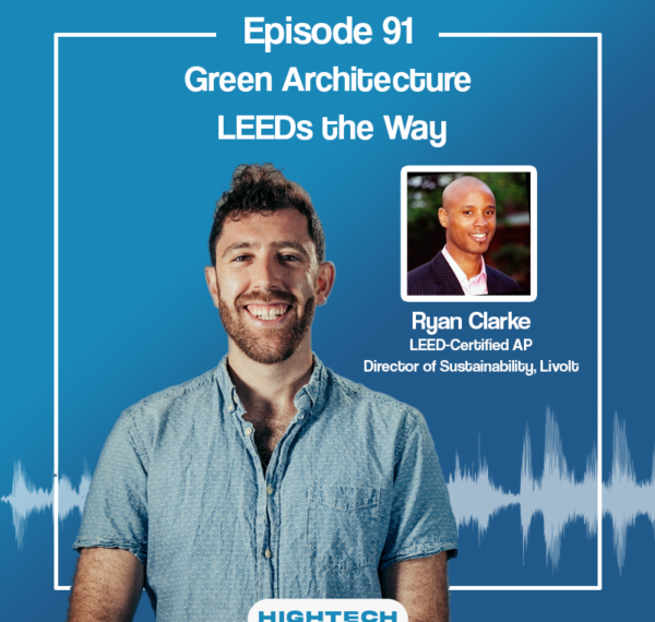 High Tech on the low green architecture