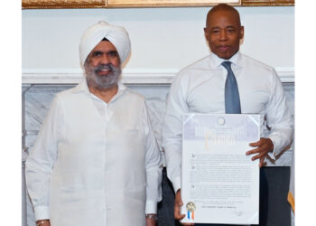 Spiritual Leader Sant Rajinder Singh Ji Maharaj Honored With Special Citation From New York City Mayor Eric Adams For Global Impact On Peace And Interfaith Harmony