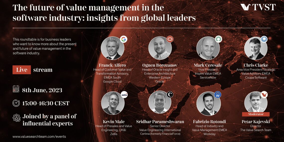 The future of value management in the software industry: insights from global leaders