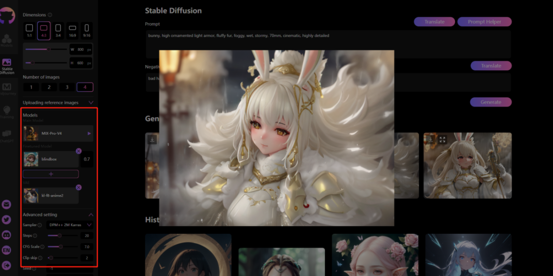 Mst.ai Unveils Update: One-Click AI Image Generation with Advanced Customization Features