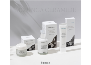 Heimish launched ‘Moringa Ceramide Skincare Products – Moisturizer, Cream, and Sunscreen’ in their lineup, which helps to strengthen moisture-supportive barrier.