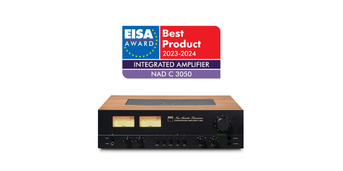 NAD Electronics Classic C 3050 Stereophonic Amplifier Awarded Top Honour By World’s Most Prestigious Hi-fi Press