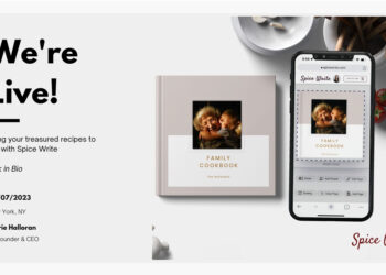 Spice Write Inc. Launches a Collaborative Cookbook Creation Platform