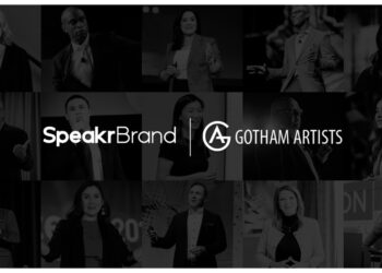 Gotham Artists Enters Strategic Partnership with SpeakrBrand to Elevate Speakers’ Online Presence & Grow Their Business