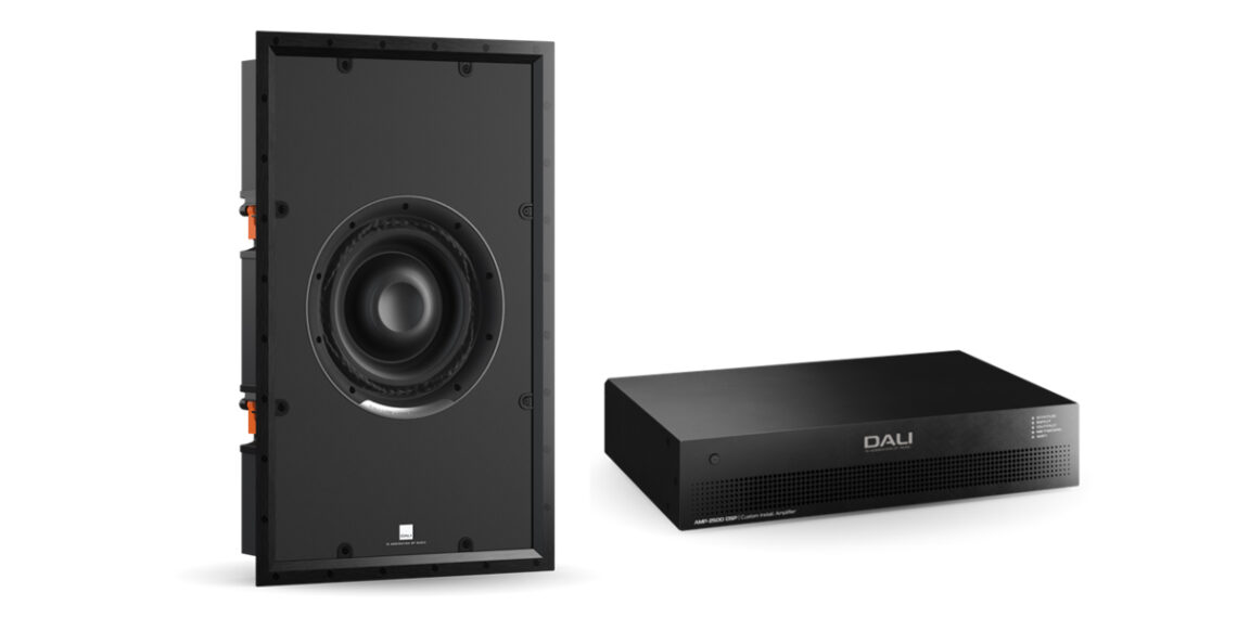 New Products in the DALI CI Line: The Phantom IW Sub S-100 and Phantom CI Amp-2500 DSP