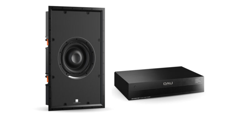New Products in the DALI CI Line: The Phantom IW Sub S-100 and Phantom CI Amp-2500 DSP