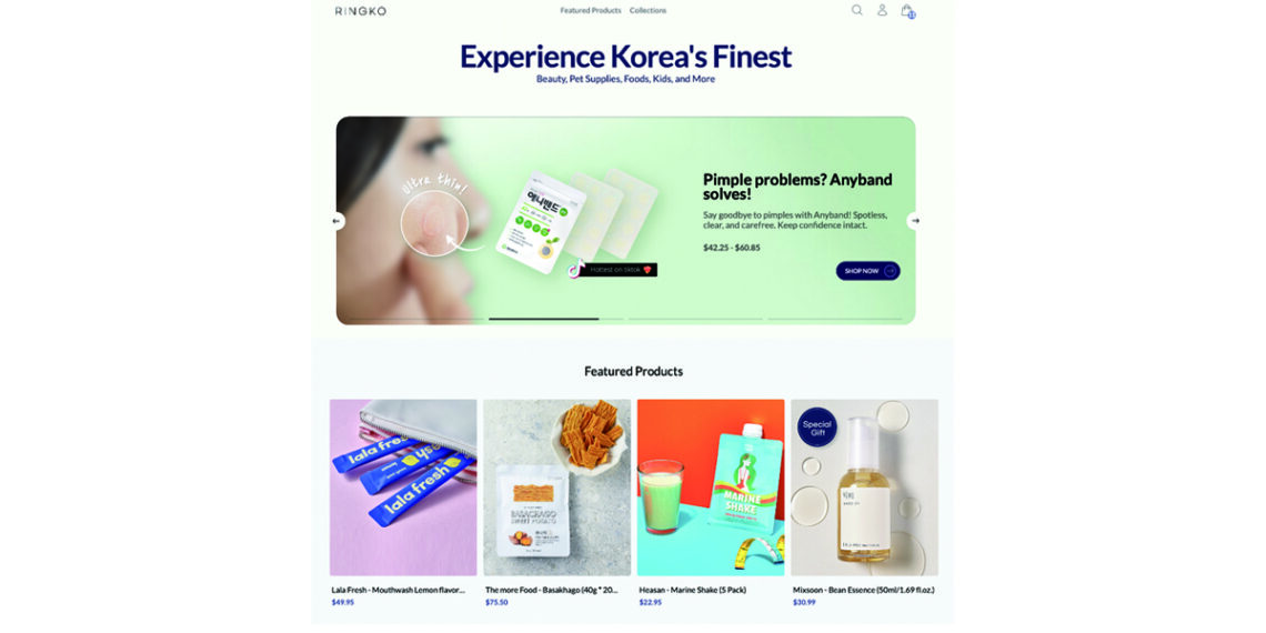Korean Shopping Platform Ringko Now Providing  Free Shipping to the United States