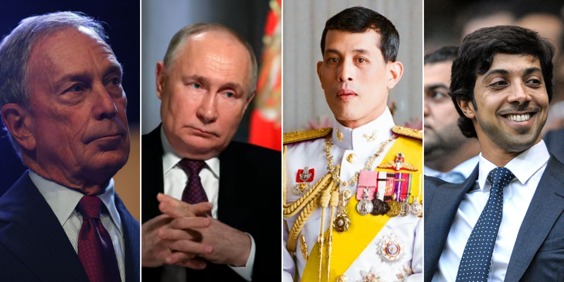 The 10 Richest Politicians Around the World