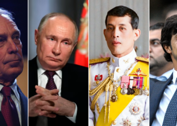 The 10 Richest Politicians Around the World