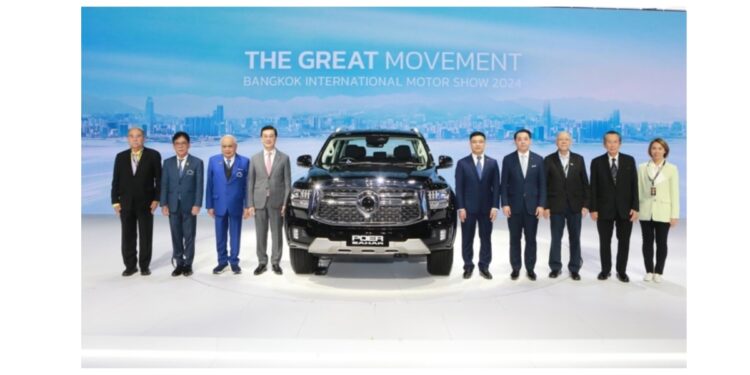 GWM makes a stunning appearance at the Bangkok International Motor Show, accelerating the brand’s ecological globalization