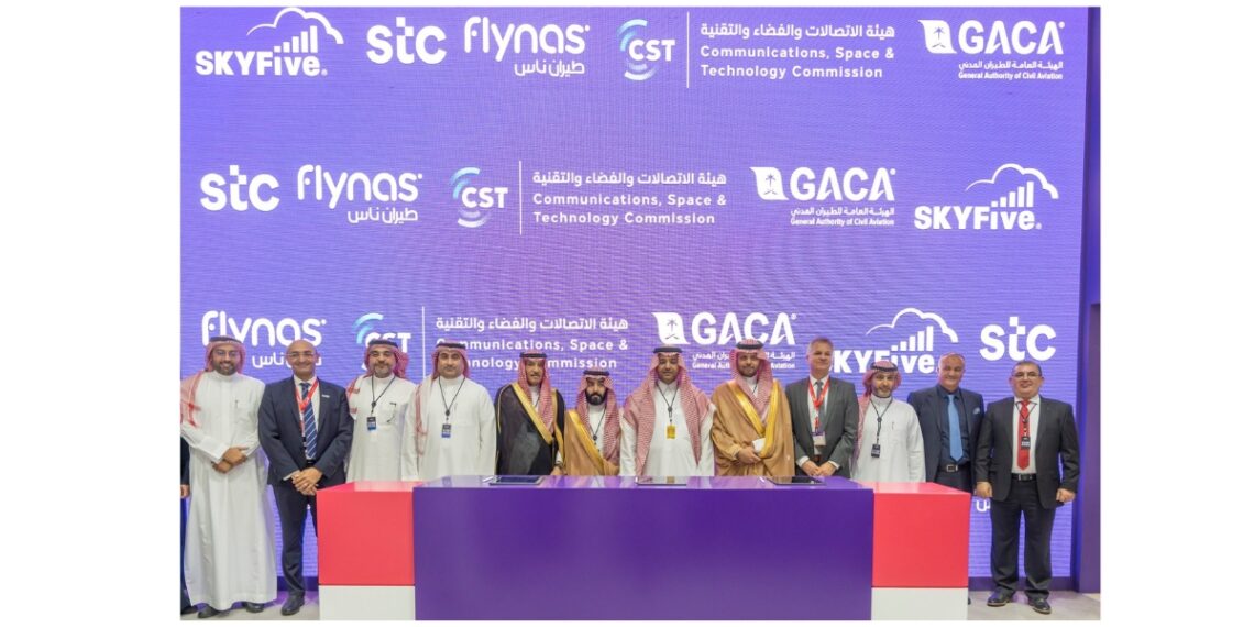 flynas Signs Strategic Partnership With stc Group and SkyFive Arabia