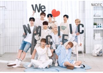 K-pop boy band, xikers, K-beauty NACIFIC Body & Hair Ambassador