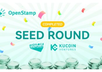 OpenStamp Hits $50 Million Valuation in Seed Round Led by Animoca Ventures and KuCoin Ventures