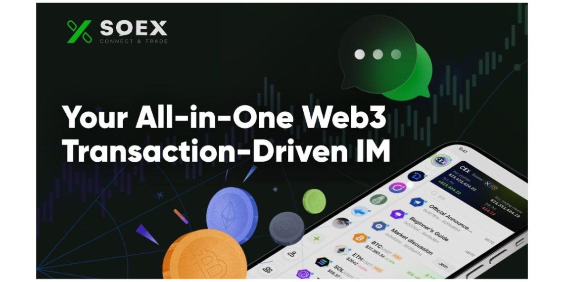 SOEX Creates an All-in-One Social Trading Ecosystem with CEX/DEX/DeFi Aggregation and Social Interactions