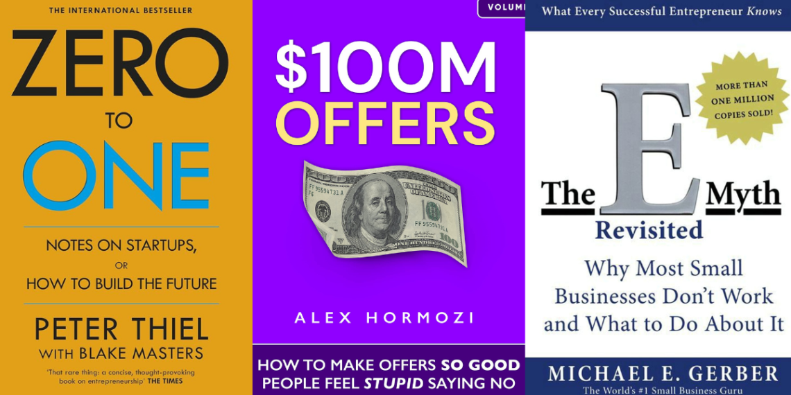 Are You an Entrepreneur? Here are 10 Great Books on Entrepreneurship and Startups