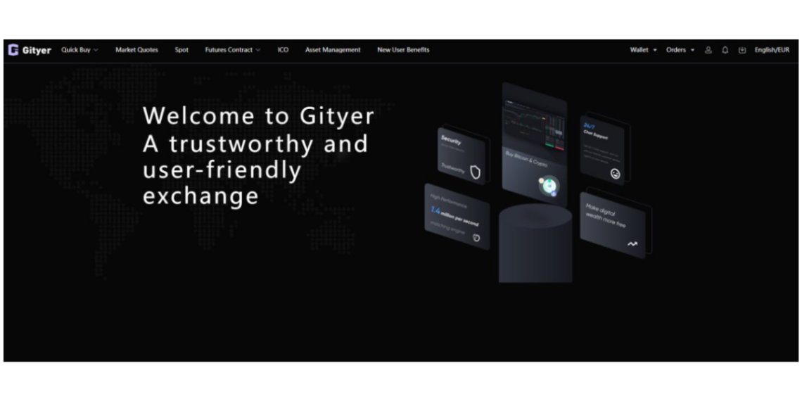 Gityer Exchange Leads Cryptocurrency Market Innovation, Launches New Financial Services