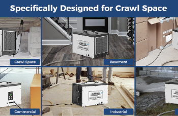 The Ultimate Solution for Moisture Control – Aloraircrawlspace Crawlspace Dehumidifier